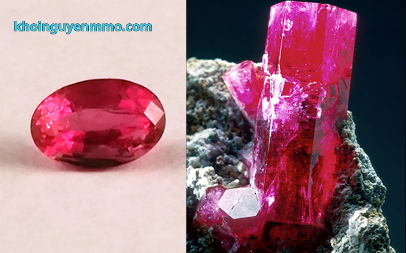 Red Beryl - Top 10 loại đá quý