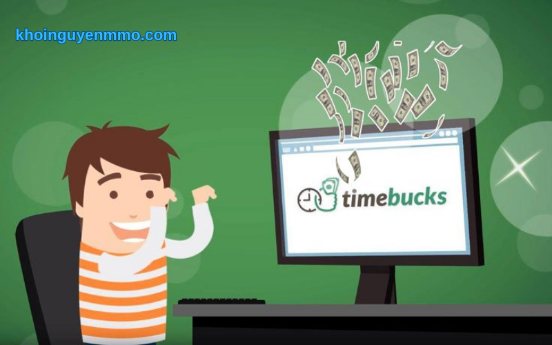 Timebucks - Áp kiếm tiền