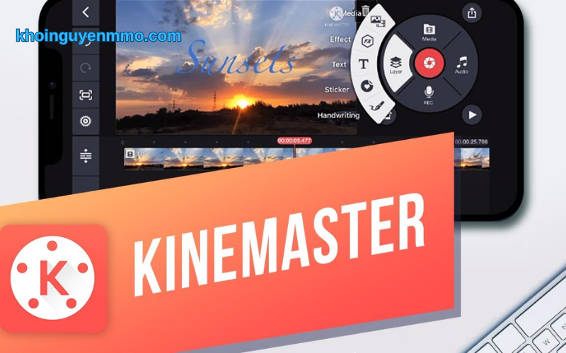 KineMaster - Cách làm video trên điện thoại