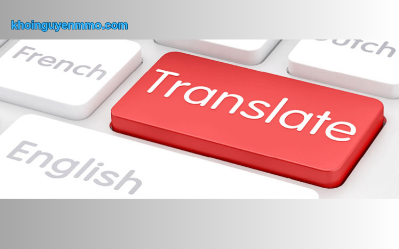 Dịch thuật tiếng Anh - Việc làm freelancer