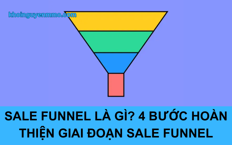 Sale Funnel là gì? 4 bước hoàn thiện giai đoạn Sale Funnel