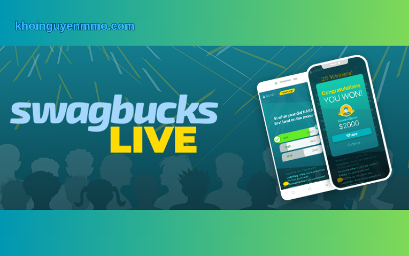 Swagbucks Live - Game kiếm tiền trên Iphone