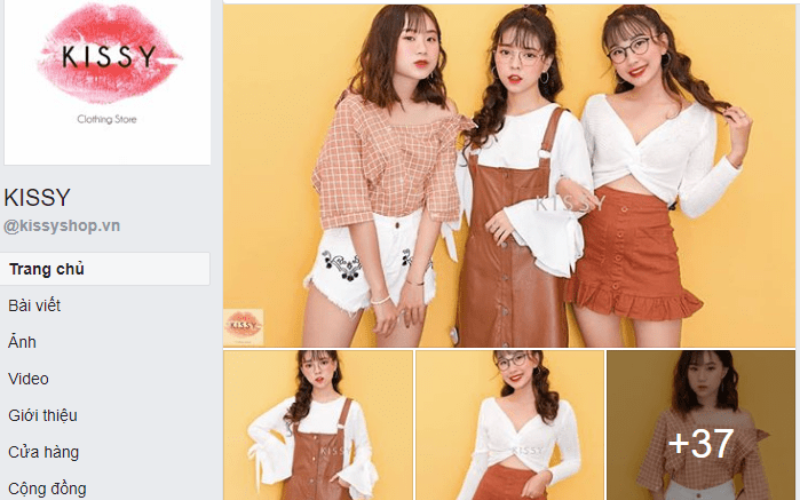 Bán quần áo online theo hình thức quảng cáo trên các Group, Fanpage Facebook