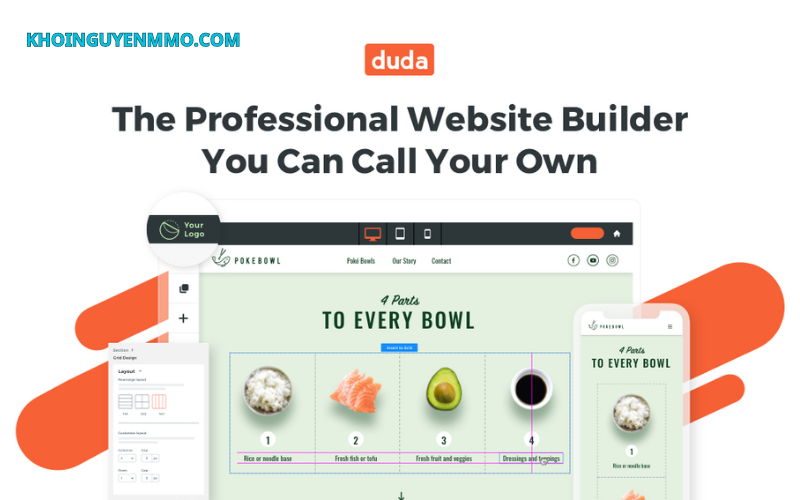 Cách tạo website bán hàng bằng Duda 