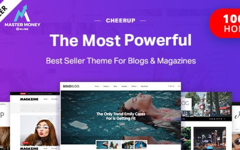 CheerUp - Blog/Magazine & Travel WordPress Theme Blog