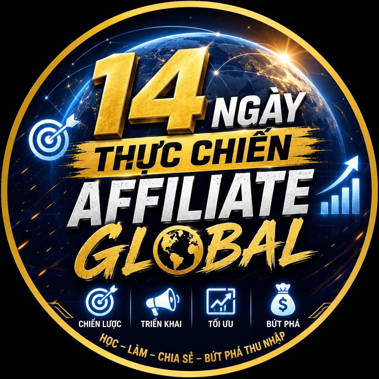 14 NGÀY THỰC CHIẾN AFFILIATE GLOBAL